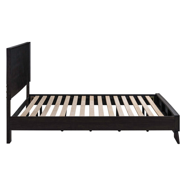 Century Modern King Platform Bed - 604B-BR-KPL