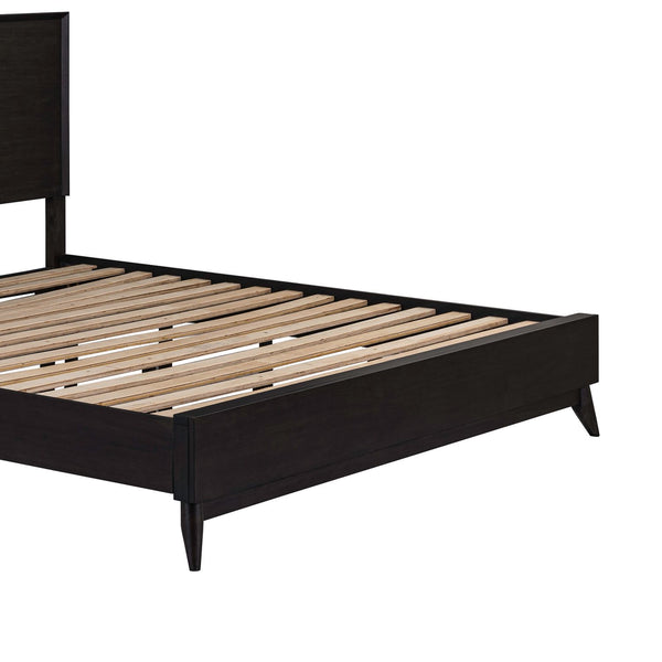 Century Modern King Platform Bed - 604B-BR-KPL