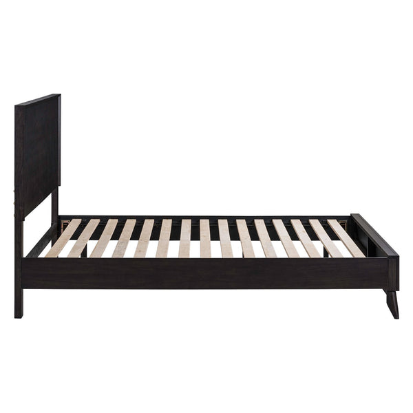 Century Modern Queen Platform Bed - 604B-BR-QPL