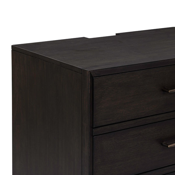 Century Modern Nightstand w/ Charging Station - 604B-BR61