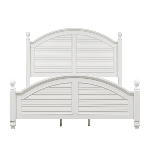 Summer House I King Poster Bed, Dresser & Mirror, Chest - 607-BR-KPSDMC
