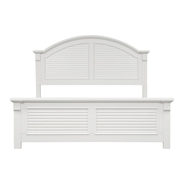 Summer House I Queen Panel Bed, Dresser & Mirror, Chest - 607-BR-QPBDMC