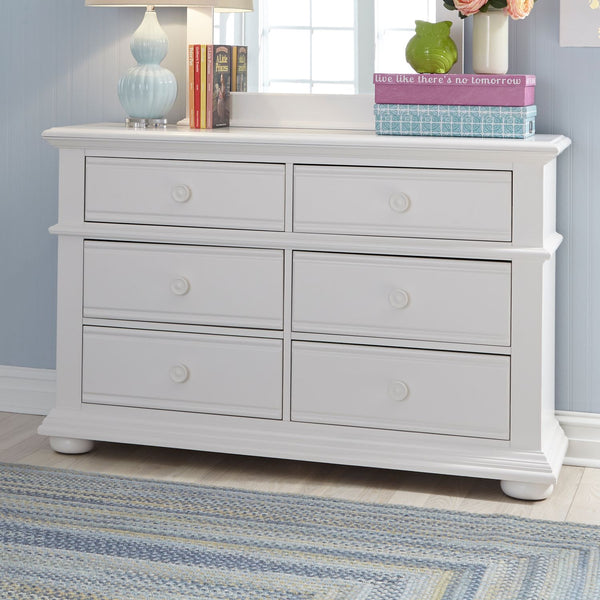 Summer House 6 Drawer Dresser - 607-BR30