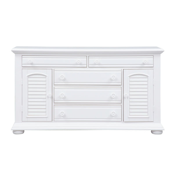 Summer House I 2 Door 5 Drawer Dresser - 607-BR32