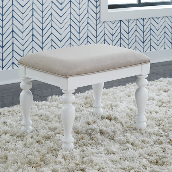 Summer House I Vanity Stool - 607-BR99