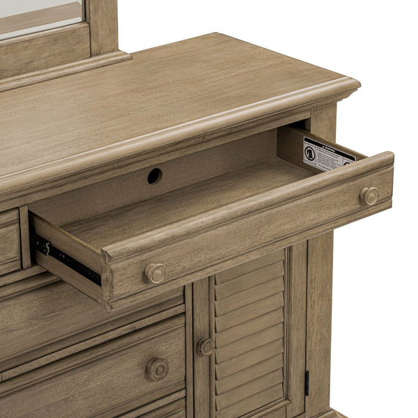 Summer House Dresser & Mirror - 607N-BR-DM
