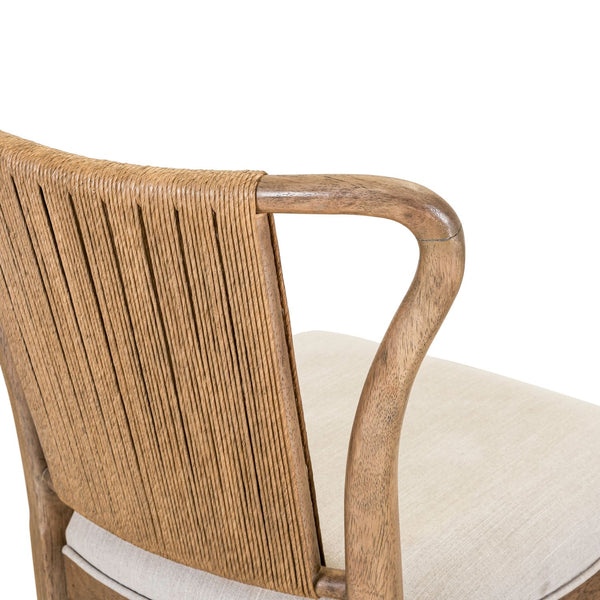 Sheridan Pointe Shaped Corded Back Side Chair (RTA) - 611-C9501S