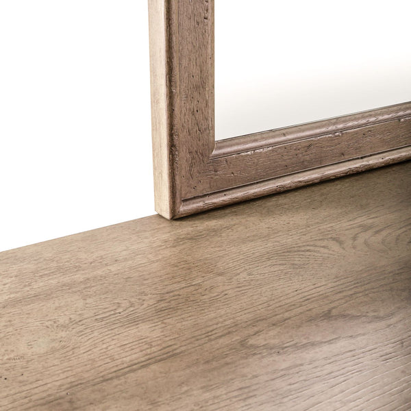 Americana Farmhouse Dresser & Mirror - 615-BR-DM