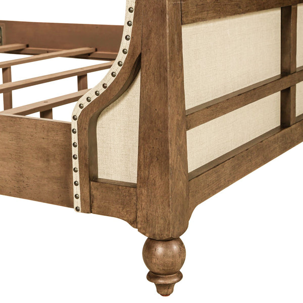Americana Farmhouse King Shelter Bed - 615-BR-KSH