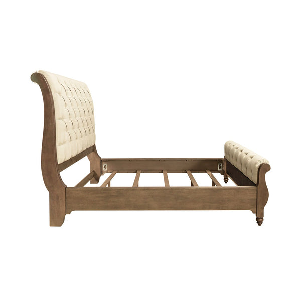 Americana Farmhouse King Sleigh Bed - 615-BR-KSL