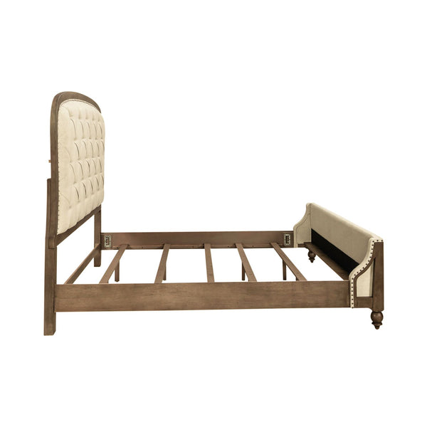 Americana Farmhouse Queen Shelter Bed - 615-BR-QSH