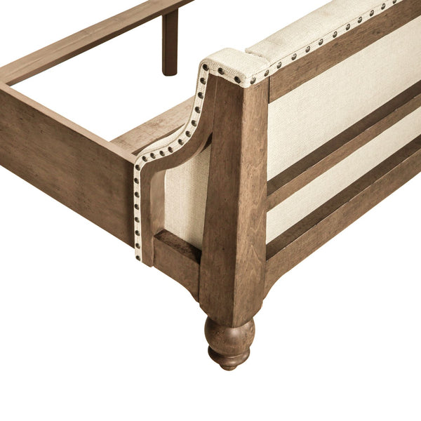Americana Farmhouse Queen Shelter Bed - 615-BR-QSH