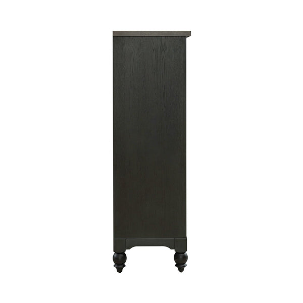 Americana Farmhouse 5 Drawer Chest - Black - 615-BR41-B