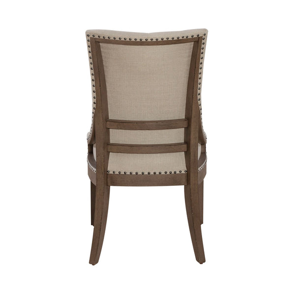 Americana Farmhouse Uph Shelter Side Chair (RTA) - 615-C6501S