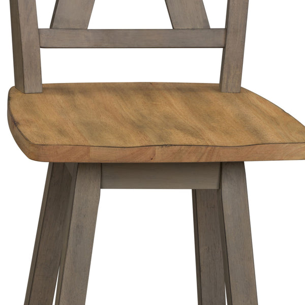 Lindsey Farm Counter Height Swivel Chair (RTA) - 62-B250324