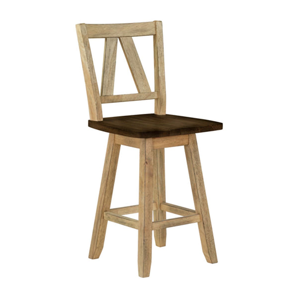 Lindsey Farm Counter Height Swivel Chair (RTA) - 62BR-B250324