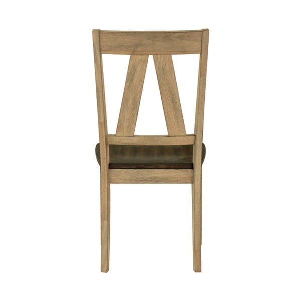 Lindsey Farm Splat Back Side Chair (RTA) - 62BR-C2500S