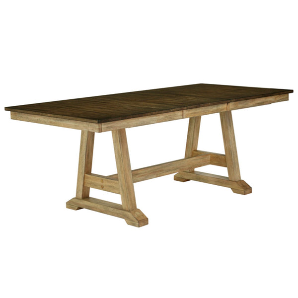 Lindsey Farm Trestle Table Set - 62BR-CD-TRS
