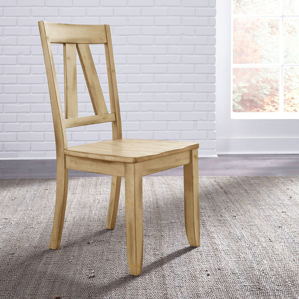 Lindsey Farm Splat Back Side Chair (RTA) - 62N-C2500S