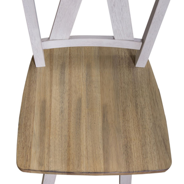 Lindsey Farm Counter Height Swivel Chair (RTA) - 62WH-B250324