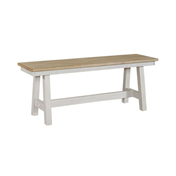 Lindsey Farm Backless Bench (RTA) - 62WH-C9000B