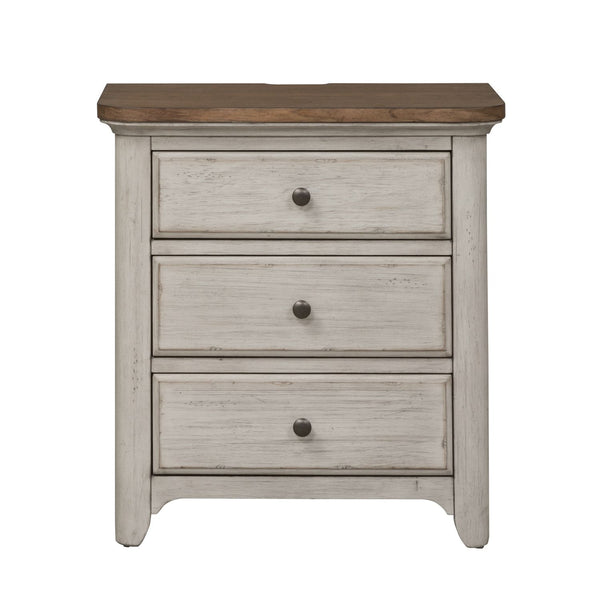 Farmhouse Reimagined King Poster Bed, Dresser & Mirror, Chest, Night Stand - 652-BR-KPSDMCN