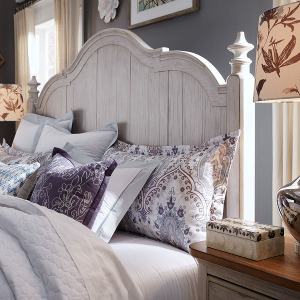 Farmhouse Reimagined Queen Poster Headboard - 652-BR01