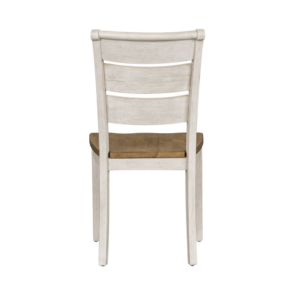 Farmhouse Reimagined Ladder Back Side Chair (RTA) - 652-C2000S