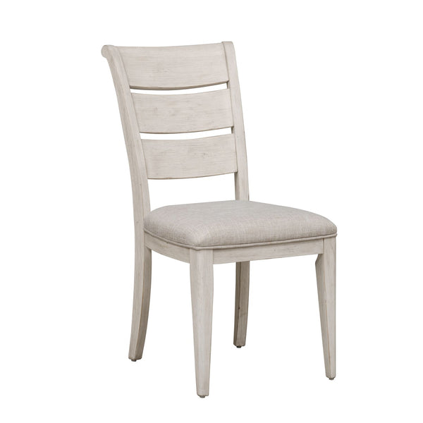 Farmhouse Reimagined Ladder Back Uph Side Chair (RTA) - 652-C2001S