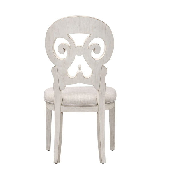 Farmhouse Reimagined Splat Back Side Chair (RTA) - 652-C6501S