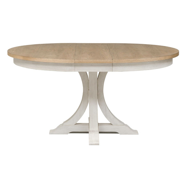 Farmhouse Reimagined Pedestal Table - 652-DR-PDS