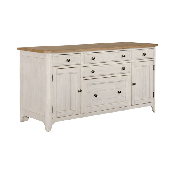 Farmhouse Reimagined Door Credenza - 652-HO120