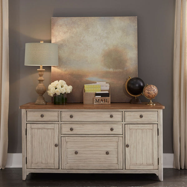 Farmhouse Reimagined Door Credenza - 652-HO120