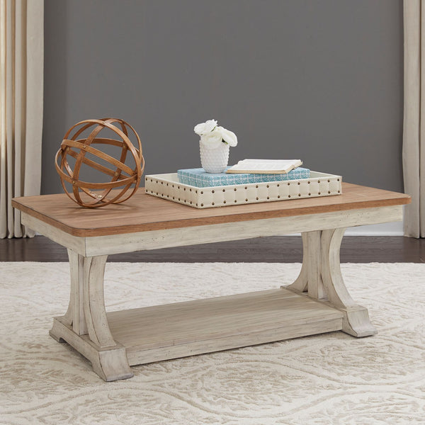 Farmhouse Reimagined Rectangular Cocktail Table - 652-OT1010