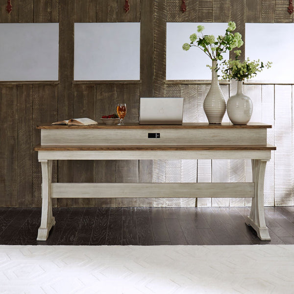 Farmhouse Reimagined Console Bar Table - 652-OT7636
