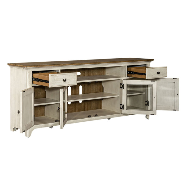 Farmhouse Reimagined Entertainment TV Stand - 652-TV72