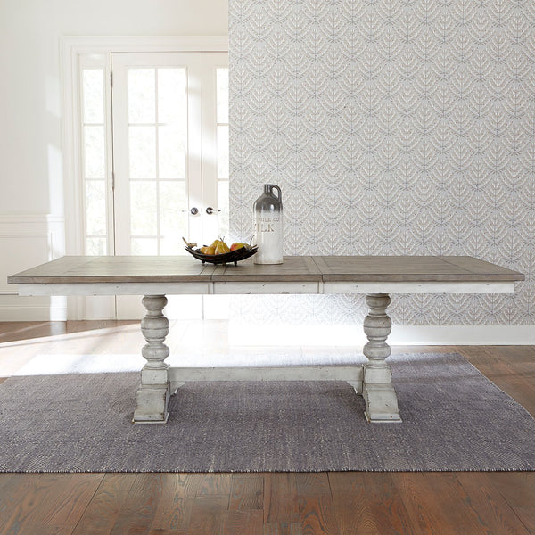 Whitney Trestle Table Set - 661W-CD-TRS