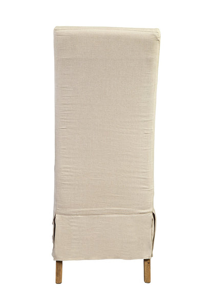 Linen Slip Covered Parsons Chair - 70018 - image 2