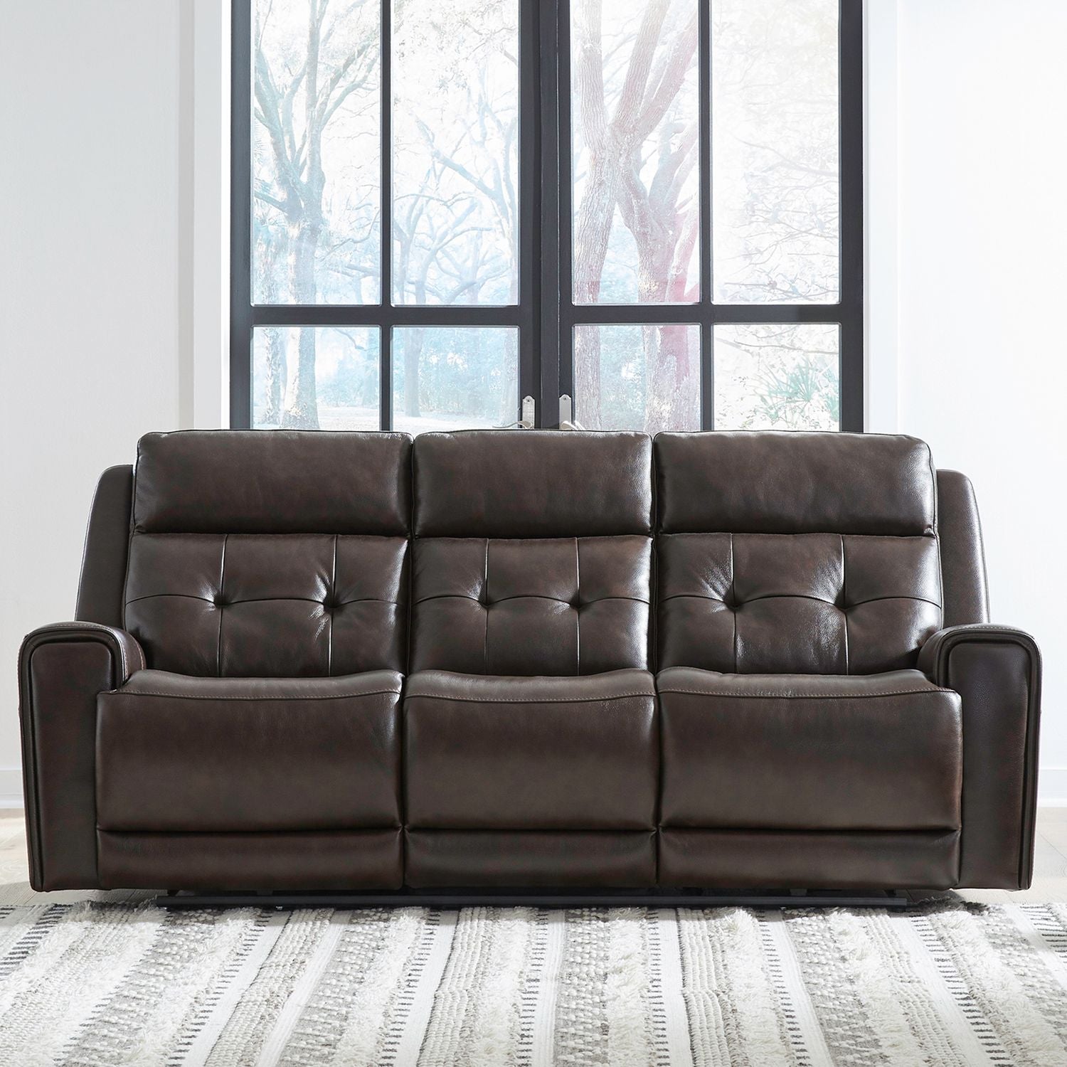Carrington Sofa P3 & ZG - Dark Brown "Closeout"