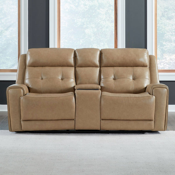Carrington Loveseat w/Console P3 & ZG - York Sand - 7006SN-23P