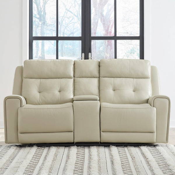 Carrington Loveseat w/Console P3 & ZG - Baja Stone - 7006ST-23P