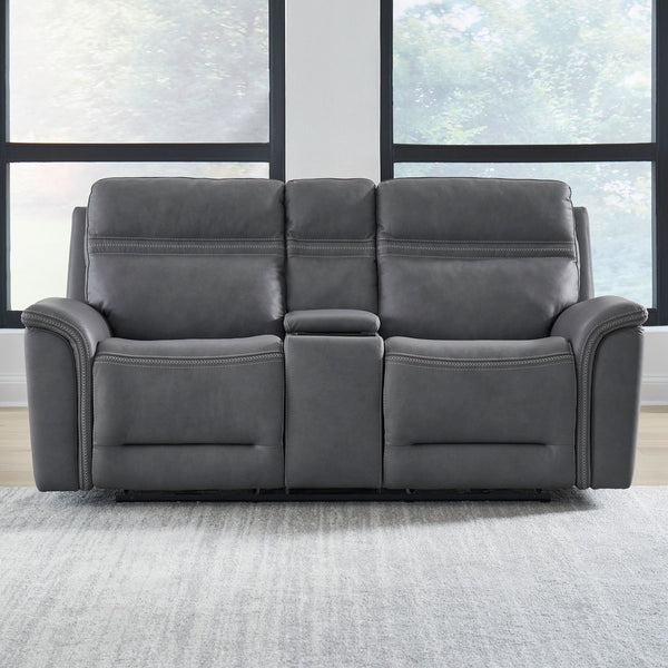 Cooper Loveseat w/Console P3 & ZG - Blue Gray - 7007BG-23P