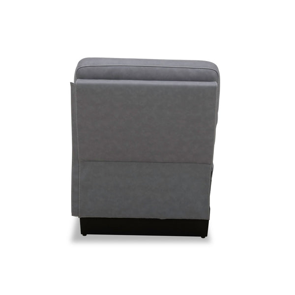 Cooper Armless Chair - Blue Gray