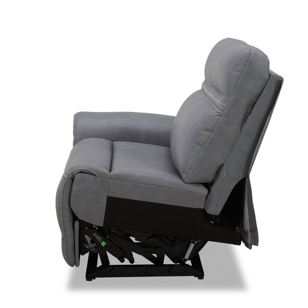 Cooper L Arm Recliner P3 & ZG - Blue Gray - 7007BG-43LP
