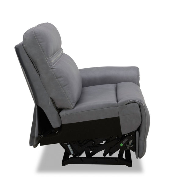 Cooper R Arm Recliner P3 & ZG - Blue Gray - 7007BG-43RP