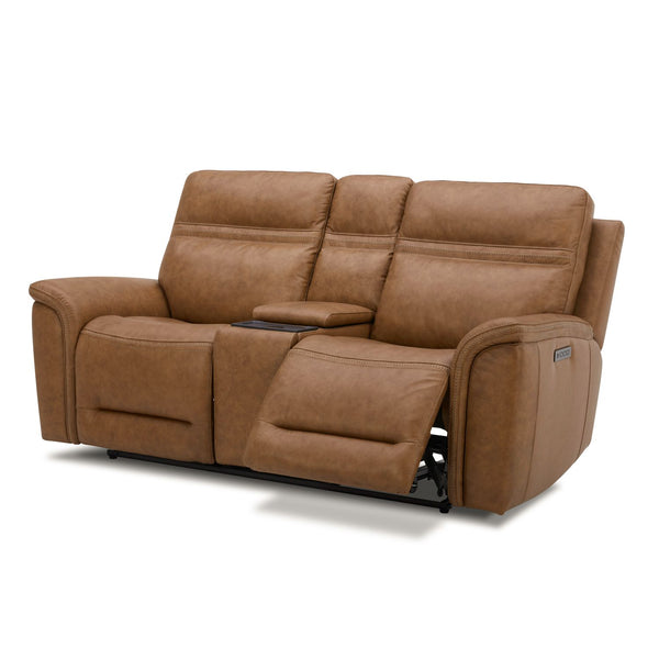 Cooper Loveseat w/Console P3 & ZG - Camel - 7007CM-23P