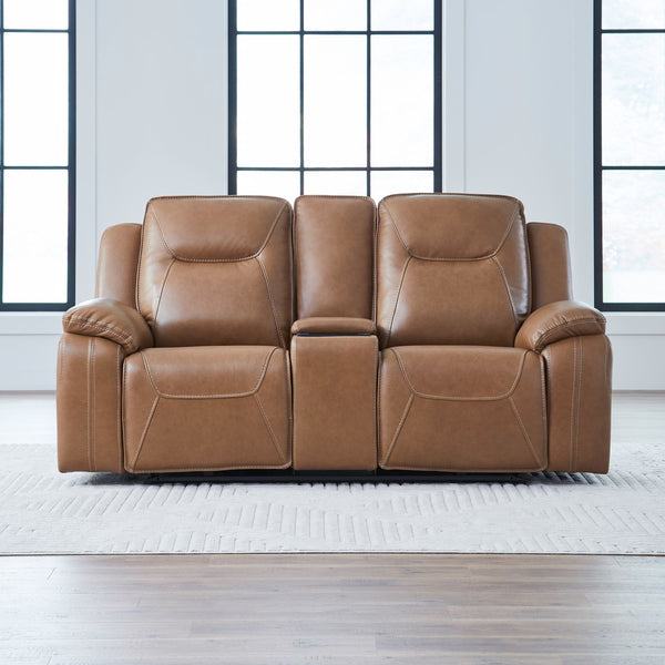 Callihan Loveseat w/ Console P3 & ZW - 7018BU-23P