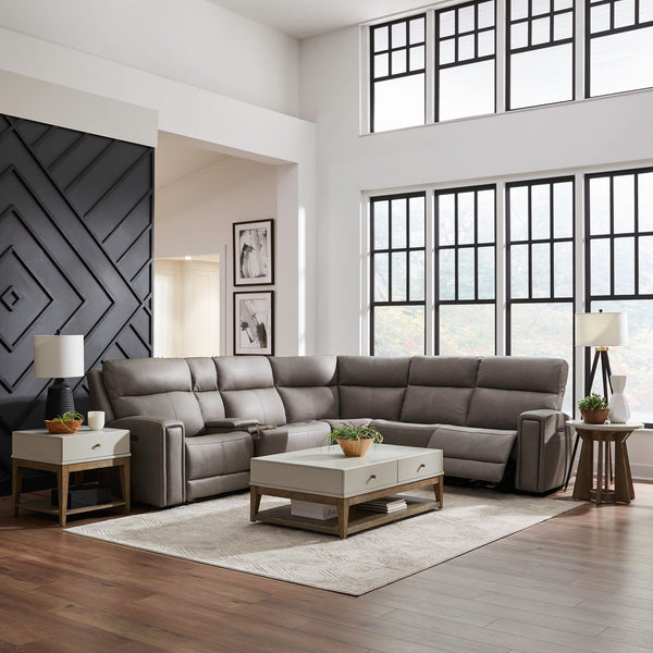 Camden 6 Piece Sectional - 7021LG-UPH-6PCSEC
