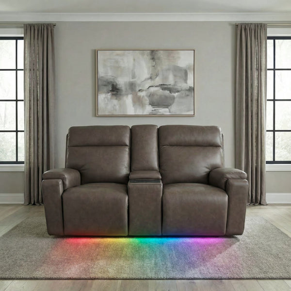 Cyrus Loveseat w/ Console P3 & ZG - 7037NK-23P