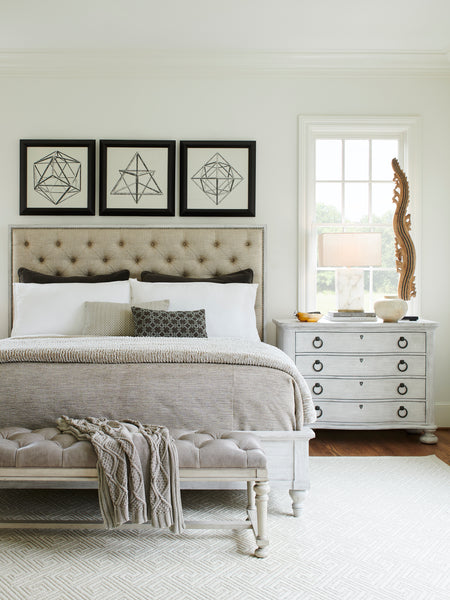 Bellport Leather Bed Bench